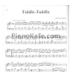 Ноты Leroy Anderson - Fiddle-Faddle - предпросмотр