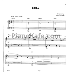 Ноты Jim Brickman - Still - предпросмотр