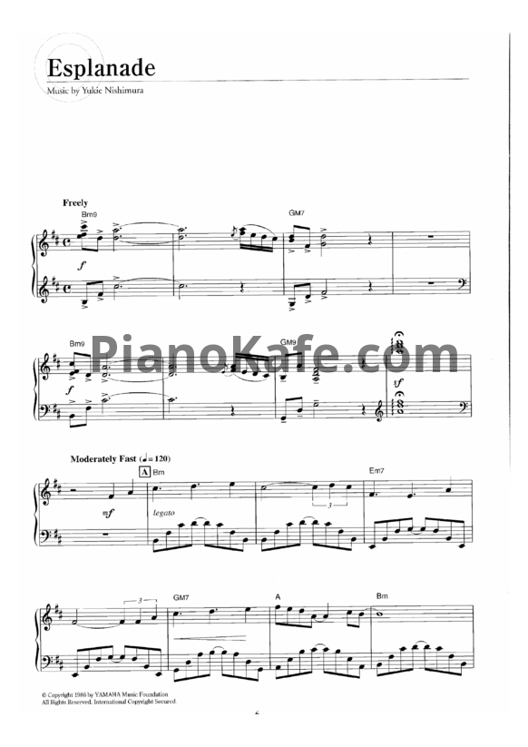 Ноты Yukie Nishimura - Best compositions 3 (Книга нот) - PianoKafe.com