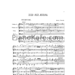 Ноты Генри Пёрселл - Опера "Дидона и Эней" (Партитура) - предпросмотр