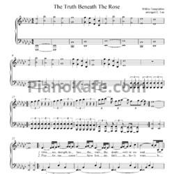 Ноты Within Temptation - The truth beneath the rose - предпросмотр