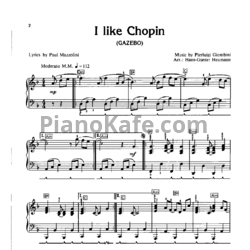 Ноты Gazebo - I like Chopin