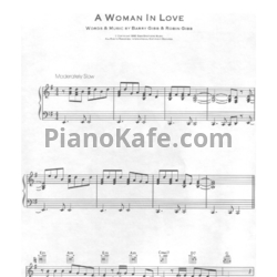 Ноты Barbara Streisand - A taste of honey - предпросмотр