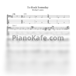 Ноты Michael Learns To Rock - Someday
