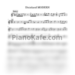 Ноты Dixieland MODERN - предпросмотр