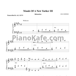 Ноты Zez Confrey - Moods of a New Yorker 3. Relaxation - предпросмотр