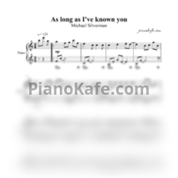 Ноты Michael Silverman - As long as I've known you