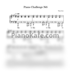 Ноты Tony Ann - Piano Challenge №5 - предпросмотр