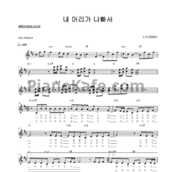 Ноты SS501 - Nae muhreega nappasuh