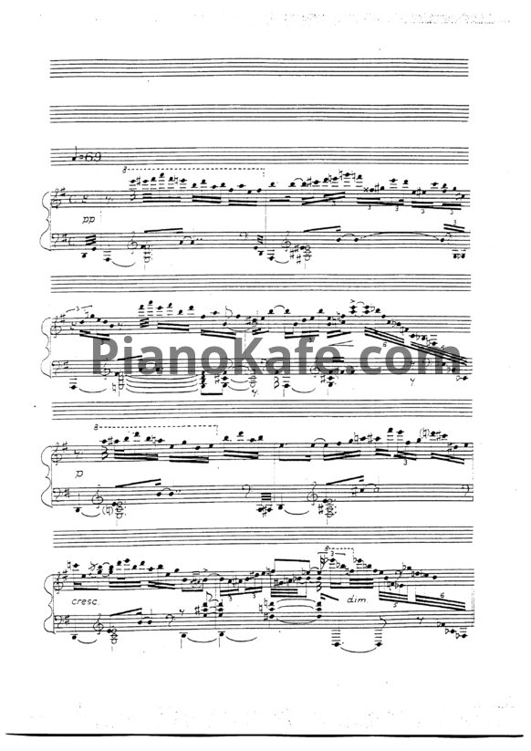 Ноты Николай Капустин - Анданте для фортепиано (Op. 58) - PianoKafe.com
