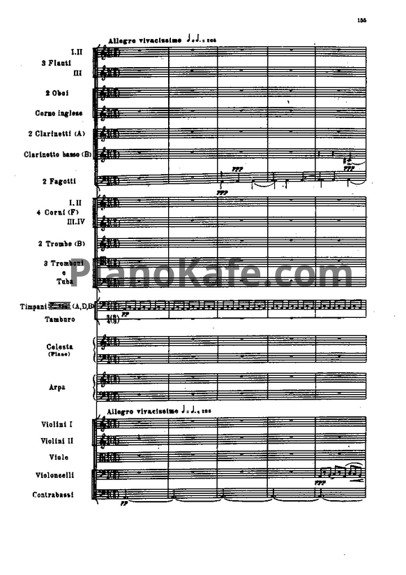Ноты П. Чайковский - Воевода, симфоническая баллада (Op. 78, партитура) - PianoKafe.com