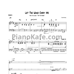 Ноты Joni Mitchell - Let the wind carry me (Версия 2) - предпросмотр