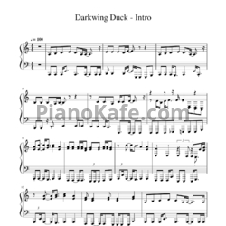 Ноты Steve Nelson and Thomas Sharp - Darkwing duck (Intro)