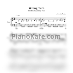 Ноты The Blackout City Kids - Wrong turn OST