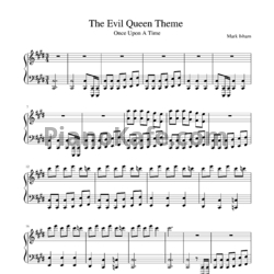 Ноты Mark Isham - The Evil Queen Theme - предпросмотр