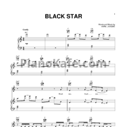 Ноты Avril Lavigne - Goodbye lullaby (Книга нот) - предпросмотр