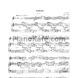 Глиэр романс оп 31 но 7 распечатать Рейнгольд Глиэр - Все ♫ ноты на PianoKafe.com ☕