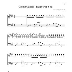 Ноты Colbie Caillat - Fallin' for you