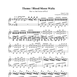 Ноты Brian H. Kim - Theme / Blood moon waltz