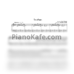 Ноты Yann Tiersen - La plage (Transcribed by Michael Jordan) - предпросмотр