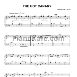 Ноты Paul Nero - The hot canary - предпросмотр