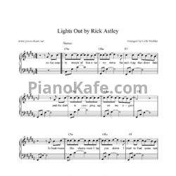 Ноты Rick Astley - Light out