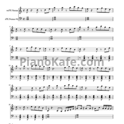 Ноты Alan Walker - Summertime - предпросмотр