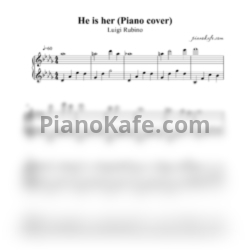 Ноты Luigi Rubino - He is her - предпросмотр