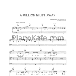 Ноты Rihanna - A million miles away - предпросмотр