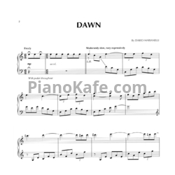 Ноты Dario Marianelli - Down - предпросмотр