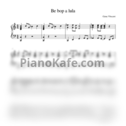 Ноты Gene Vincent - Be-Bop-A-Lula