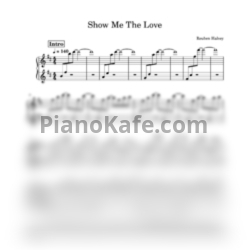 Ноты Reuben Halsey - Show me the love - предпросмотр