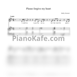 Ноты Bobby Womack - Please forgive my heart