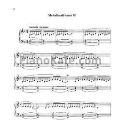 Ноты Ludovico Einaudi - Melodia africana II - предпросмотр