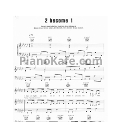 Ноты Spice Girls - 2 Become 1