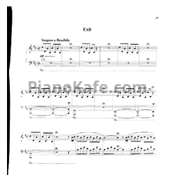 Ноты Ludovico Einaudi - Exit - предпросмотр