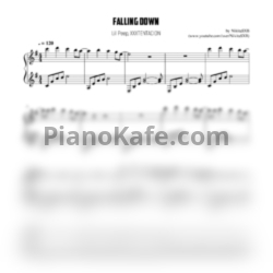 Ноты Lil Peep & XXXTENTACION - Falling down