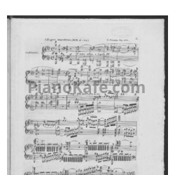 Ноты Карл Черни - Фантазия на марше "Моиз" (Op. 504) - предпросмотр