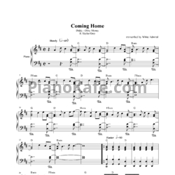 Ноты Diddy, Dirty Money feat. Skylar Grey - Coming home - предпросмотр