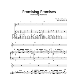 Ноты Jon McLaughlin - Promising promises (Книга нот) - предпросмотр