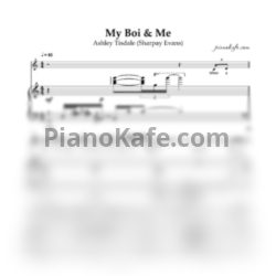Ноты Ashley Tisdale (Sharpay Evans) - My Boi and Me - предпросмотр