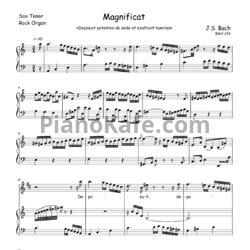 Ноты И. Бах - Magnificat (BWV 243) - предпросмотр