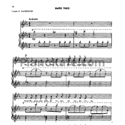 Ноты Жанна Металлиди - Было тихо - предпросмотр