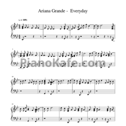 Ноты Ariana Grande feat. Future - Everyday - предпросмотр