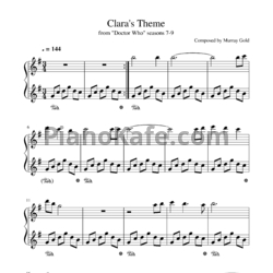 Ноты Murray Gold - Clara's them