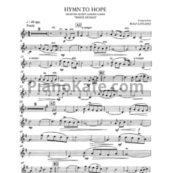 Ноты Secret Garden - Hymn to hope - предпросмотр