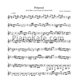 Ноты Jonas Blue, Liam Payne, Lennon Stella - Polaroid - предпросмотр
