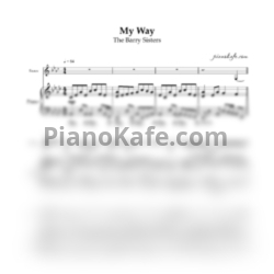 Ноты The Barry Sisters - My way