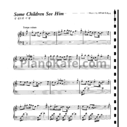Ноты George Winston - Some children see him - предпросмотр