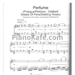 Ноты Tom Tykwer, Johnny Klimek & Reinhold Hell - Prologue, Distilled, Streets Of Paris, Distilling roses - предпросмотр